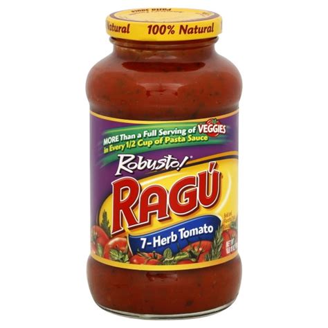 Buy Ragu Robusto 7 Herb Tomato 26 Oz Fresh Farms Quicklly