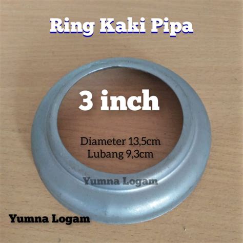 Jual Ring Pipa Tapak Pipa Ring Cembung In Ornamen Pagar Shopee