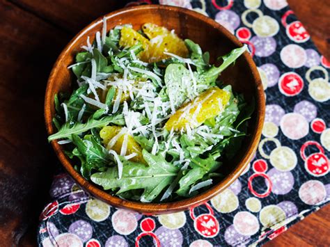 Orange Arugula Salad The Franglosaxon Cooks