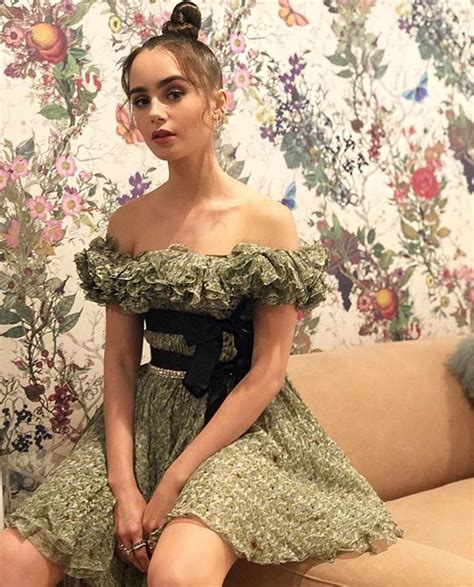 Collinsvogue On Instagram Lily Collins Ready For The Gocampaign