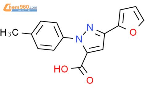 882238 45 1 3 2 Furyl 1 4 Methylphenyl 1H Pyrazole 5 Carboxylic