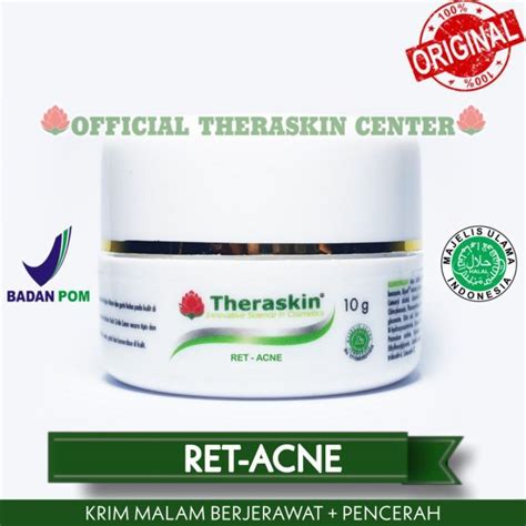 Jual Theraskin Ret Acne Cream Ret Acne Cream Krim Jerawat Acne White Acne Whitening