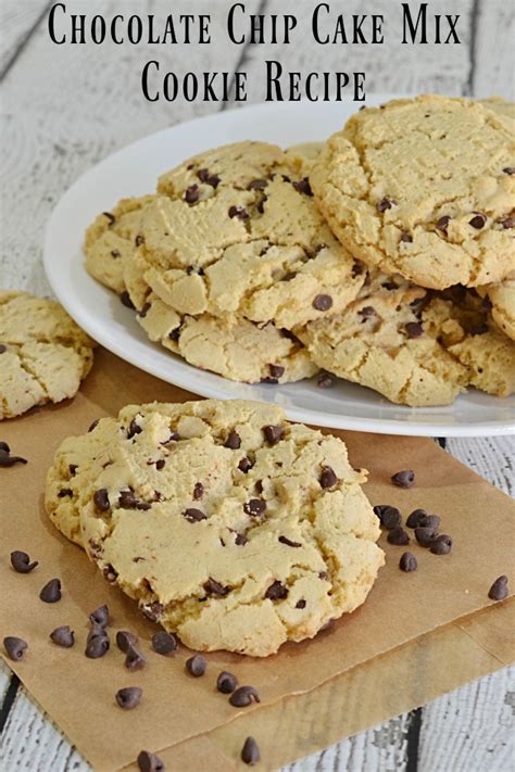 Chocolate Chip Cake Mix Cookie Recipe