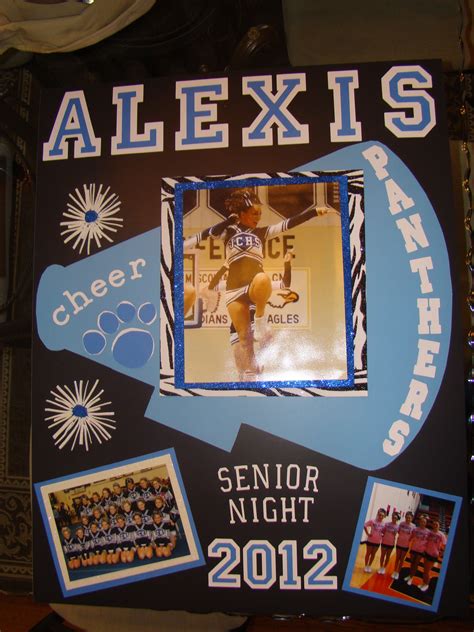 senior night poster! Wanna do this for the eight grade girls at the ...