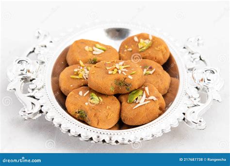 Indian Mithai Hot Milkcake Kalakand Burfi Or Alwar Ka Mawa Barfi Made