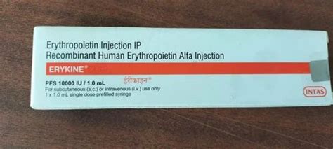 Erythropoietin Inj 10000 Iu At Rs 950piece In Mumbai Id 2851562740212