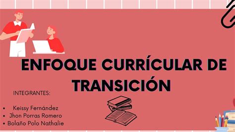 Enfoque curricular de transición YouTube