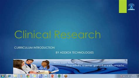 Clinical Research Associate Online Training Youtube