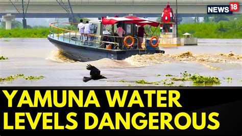 Delhi Rain News Yamuna Water Level Breaches Danger Mark Delhi Floods