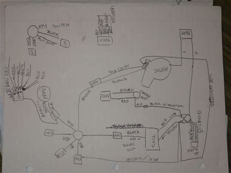 Electric Start 49cc Mini Chopper Wiring Diagram