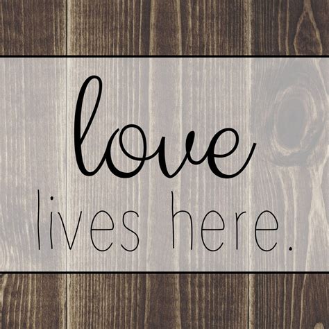 Love Lives Here Wall Art | Prints, Framed Prints And Multi Panel Art