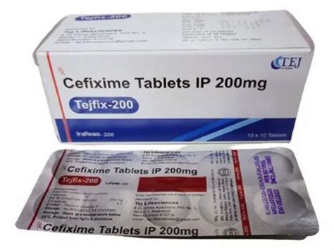 Cefixime Tablets Ip 200mg At Rs 195box Raigad Id 24287205562