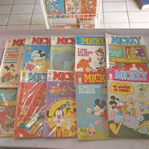 Kit Gibis Mickey Revista Mensal De Walt Disney Shopee Brasil