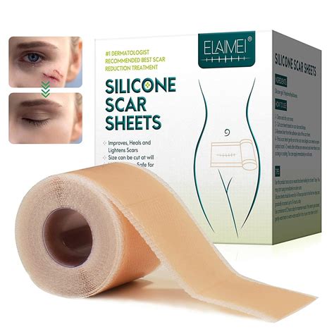 Buy REQVIM Silicone Scar Sheets Silicon Gel Sheets For Scars