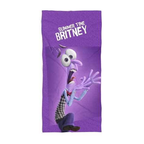 Inside Out 2 Anxiety Beach Towel 2024 Free Shipping Pimpyourworld