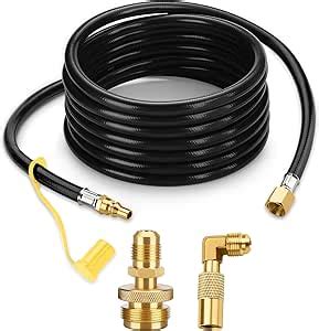 Amazon Wadeo Ft Propane Quick Connect Hose For Rv To Gas Grill