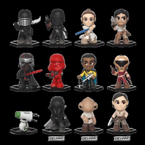 Star Wars The Rise Of Skywalker Mystery Minis Coming Soon From Funko