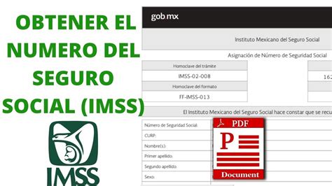 Como Sacar El Numero De Seguro Social Del Imss Facil Y Rapido