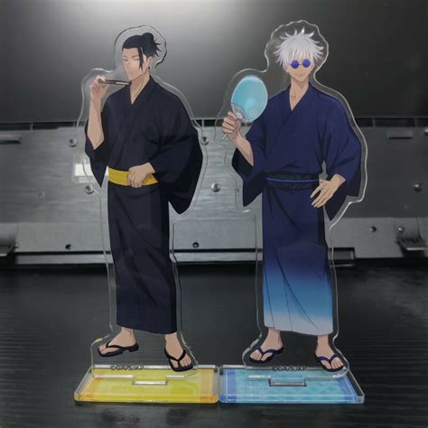 Jujutsu Kaisen Anime Figure Gojo Satoru Geto Suguru Cosplay Kimono