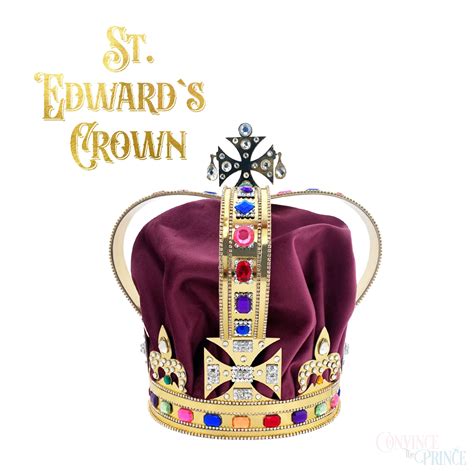 St Edwards Crown 3D Crown Template SVG PNG JPG Replica - Etsy Norway