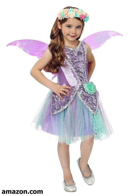 Girls Fairy Costume Fairy Wings And Dress For Girls Fairy Costume