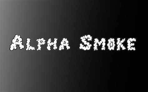 15 Best Smoke Fonts Realistic Smoke Cartoon Smoke And More Design Shack