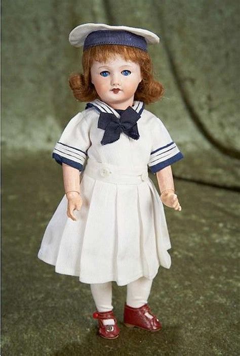 Vintage French Bisque Doll Beautifully Preserved Bleuette In