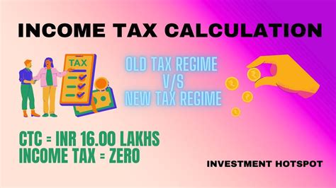 Income Tax Calculation Old Regime Vs New Regime Tax Saving Guide Planning For Salaried