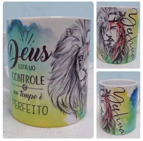 Caneca Personalizada Cristã Elo7 Produtos Especiais