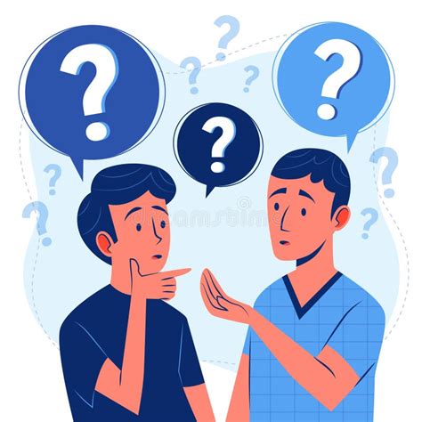 Asking Questions Stock Illustrations 3743 Asking Questions Stock