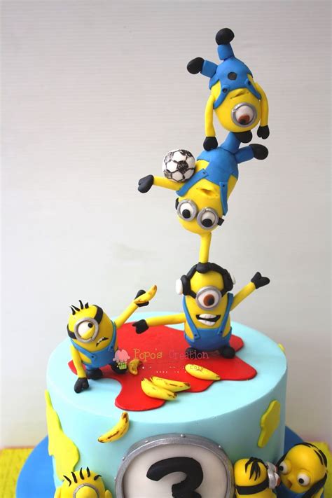 Minion Birthday Cake Topper Twanna Bergeron