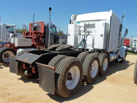 2002 Kenworth W900l Tri Axle Truck Tractor Jm Wood Auction Company Inc