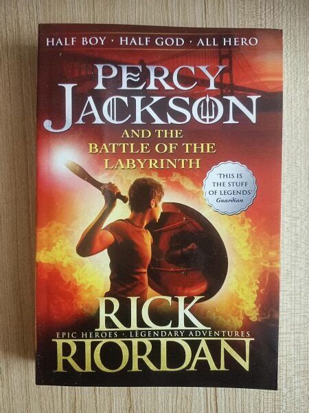 Second Hand Book Percy Jackson The Battle Of The Labyrinth Buy