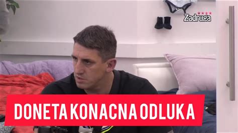 Doneta KONACNA Odluka Kristijan Golubovic NAPUSTA Zadrugu Kamera