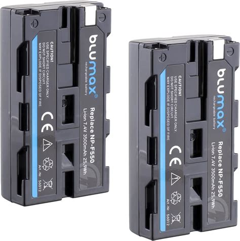 X Blumax Battery Compatible With Sony Np F Np F Np F