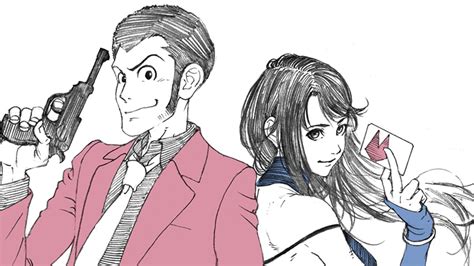 Haruhisa Nakata Shares Lupin The Third Vs Cat S Eye Team Up Art