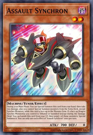 Assault Synchron Yu Gi Oh Card Database Ygoprodeck