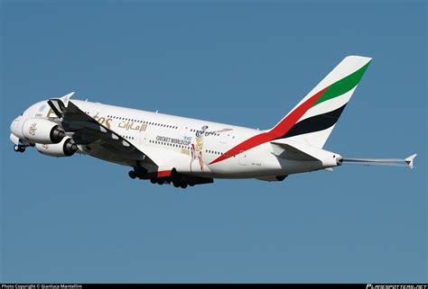 A6 EEF Emirates Airbus A380 861 Photo By Gianluca Mantellini ID