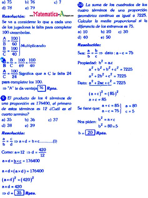 Razones Y Proporciones Conceptos Y Ejercicios Desarrollados Artofit 20502 Hot Sex Picture