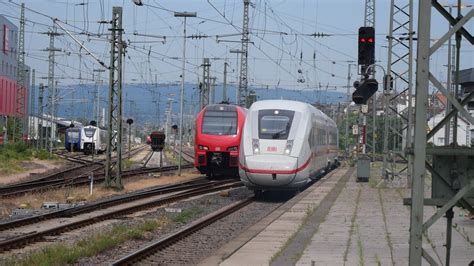 Eisenbahnverkehr In Mainz HBF MIt Br 101 401 463 1440 430 620 622 411