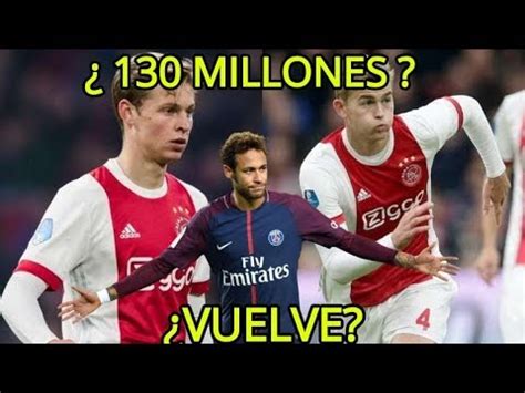 DE JONG DE LIGT Y NEYMAR QUIERE VOLVER YouTube