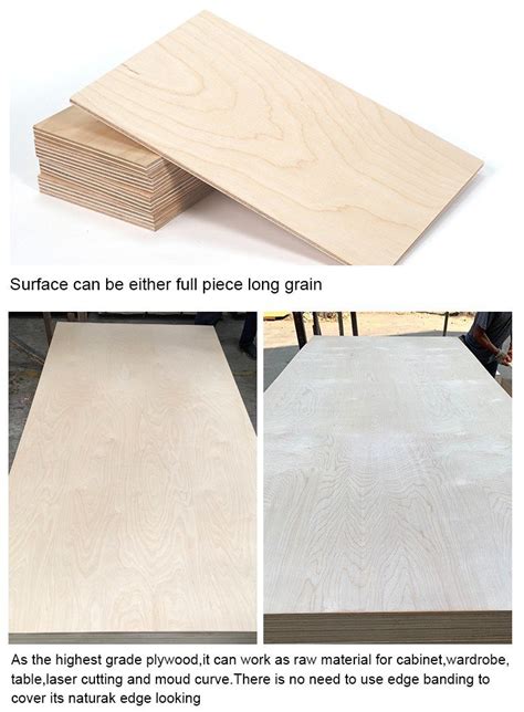 China Mm Baltic Birch Plywood Manufacturers Suppliers Factory Made