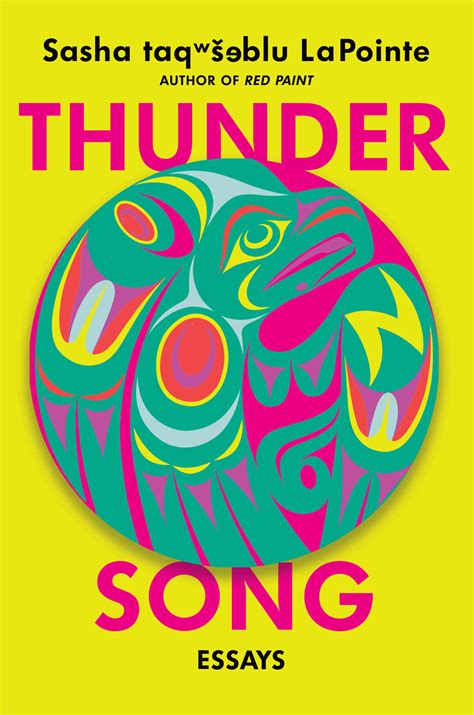 See the cover for Sasha taqʷšəblu LaPointe’s essay collection Thunder ...