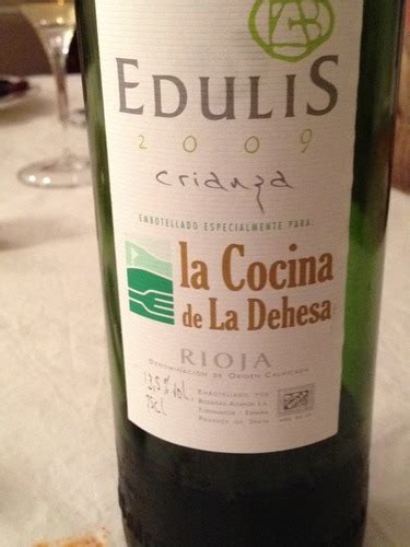 Altanza Rioja Crianza La Cocina De La Dehesa Edulis Vivino Us