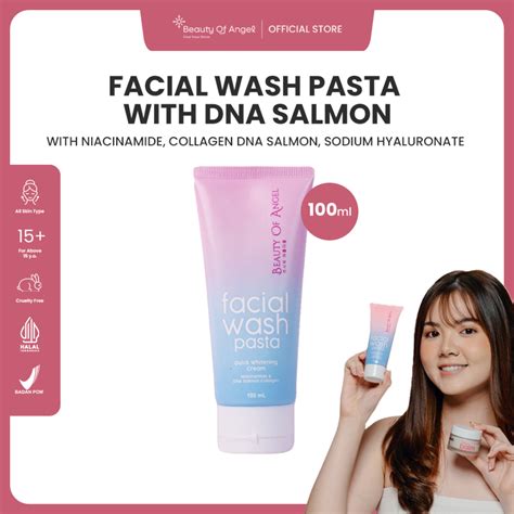 Jual Beauty Of Angel Facial Wash Pasta With DNA Salmon Cleansing