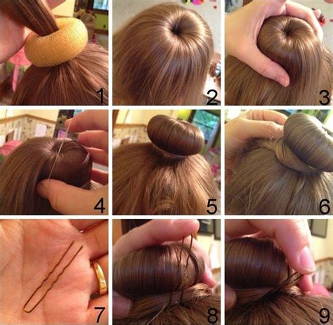 This Is How You Can Do A Donut Hair Bun In The Easiest Way Diy Hair