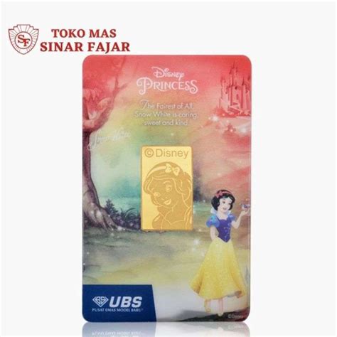 Jual LM UBS DISNEY EDISI PRINCESS SNOW WHITE 5 00 GR Di Seller SINAR