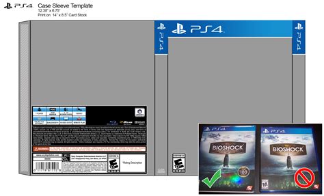 Ps4 Game Cover Template