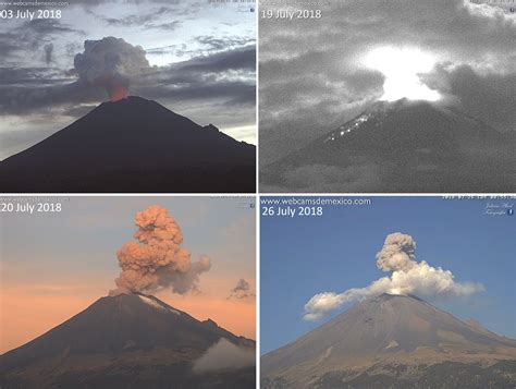 Global Volcanism Program | Report on Popocatepetl (Mexico) — November 2018