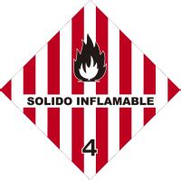 Se Al Tica De Sustancias Peligrosas L Quido Inflamable Signshop